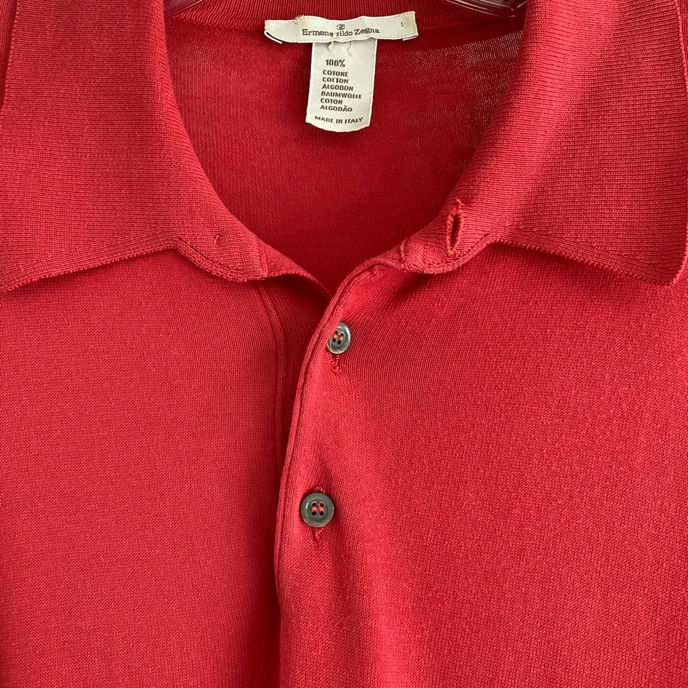 Ermenegildo Zegna Men’s Polo Sweater